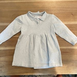 Grey cashmere dress